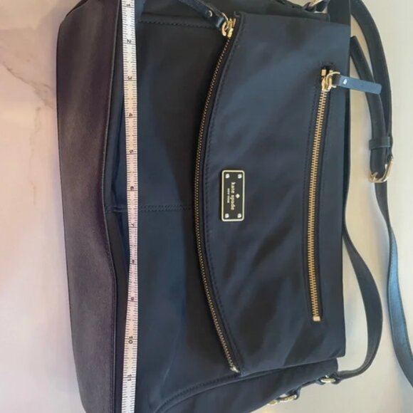 CLEARANCE Kate Spade Blake Avenue Lyndon Messenger Bag Black EUC - Picture 13 of 16